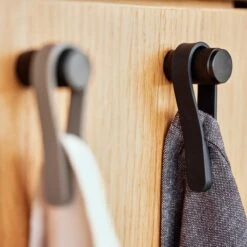 Zone Denmark Loop Handdoeklus Met Magneet 2 St. - Lichtgrijs -Meubels Voor Thuis 10966691