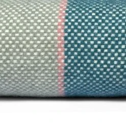 Malagoon Festivity Wool Sierkussen - Pastel Blue -Meubels Voor Thuis 10966761