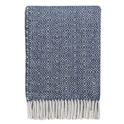Malagoon Recycled Wool Plaid - Space Blue