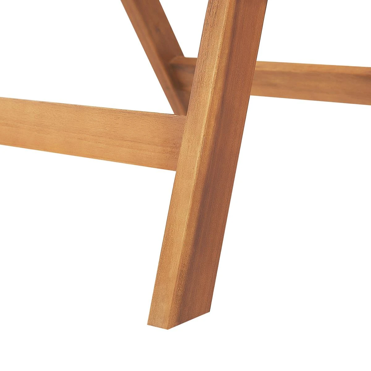 Beliani - JAVA - Bistroset Voor 2 - Rood - Acaciahout 12 Beliani - JAVA - Bistroset Voor 2 - Rood - Acaciahout - Afbeelding 10