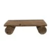 Clayre & Eef Plantentafeltje 35x17x9 Cm Bruin Hout Rechthoek -Meubels Voor Thuis 10980755