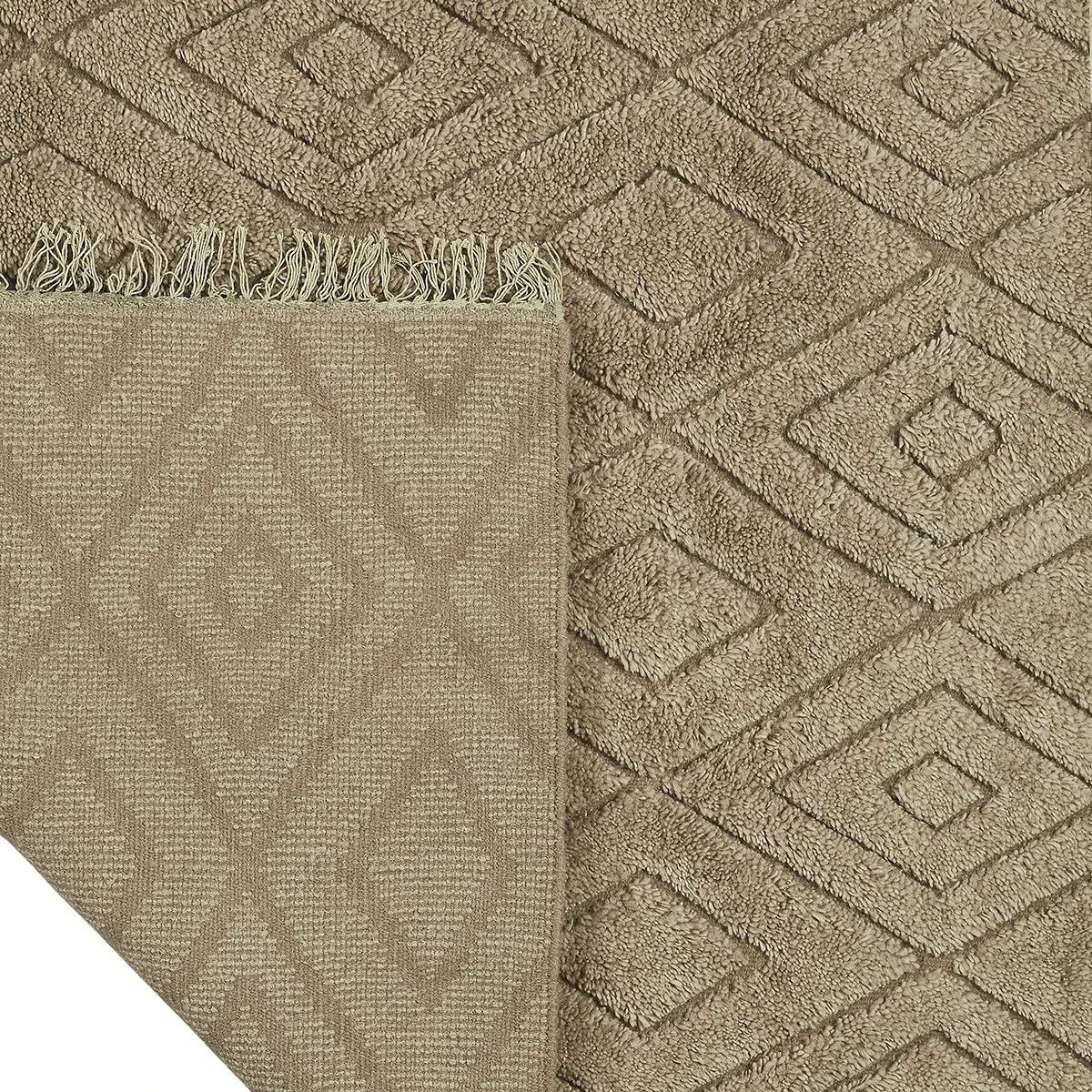 By FonQ Square Vloerkleed 170 X 240 Cm - Groen 7 By FonQ Square Vloerkleed 170 X 240 Cm - Groen - Afbeelding 5