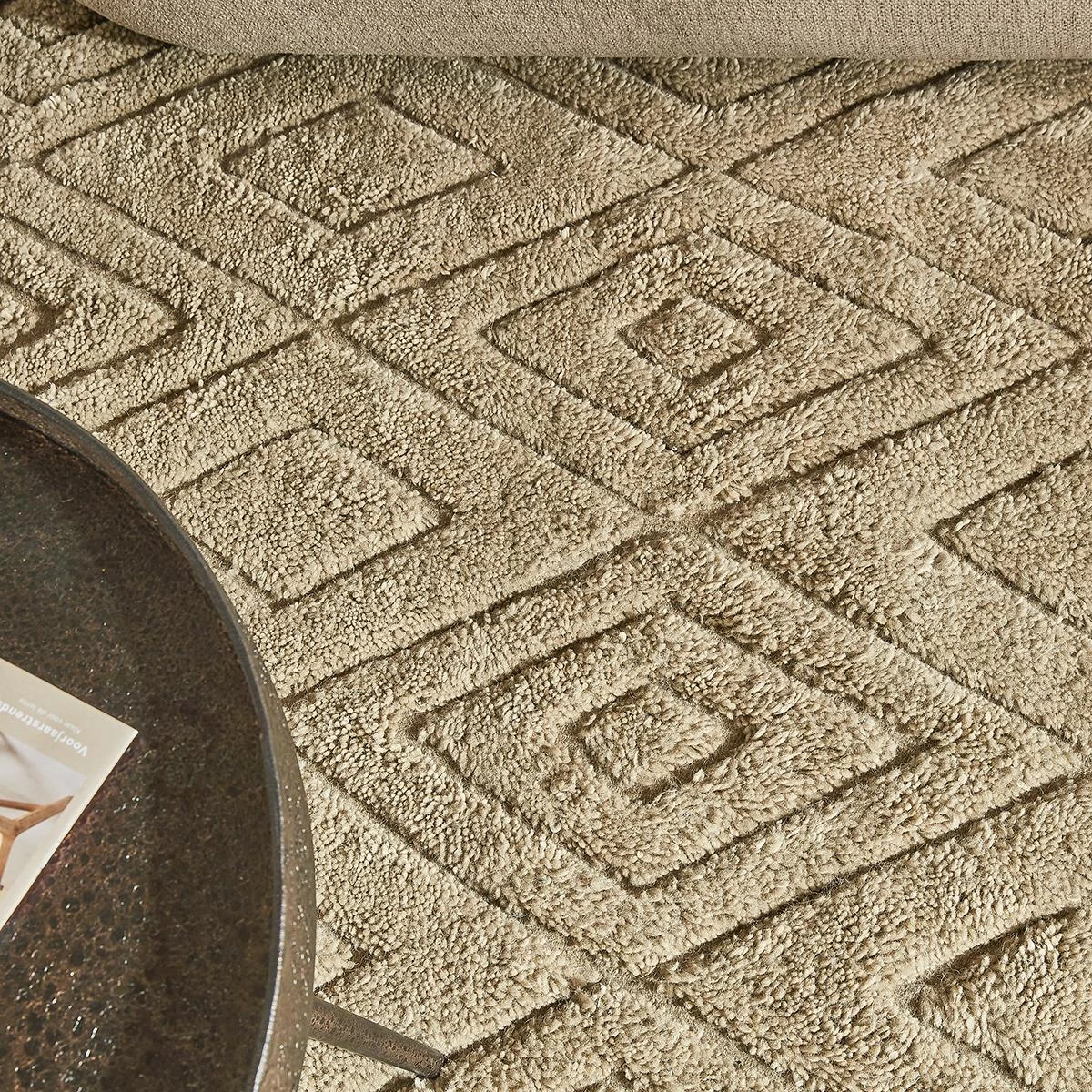 By FonQ Square Vloerkleed 170 X 240 Cm - Groen 10 By FonQ Square Vloerkleed 170 X 240 Cm - Groen - Afbeelding 8