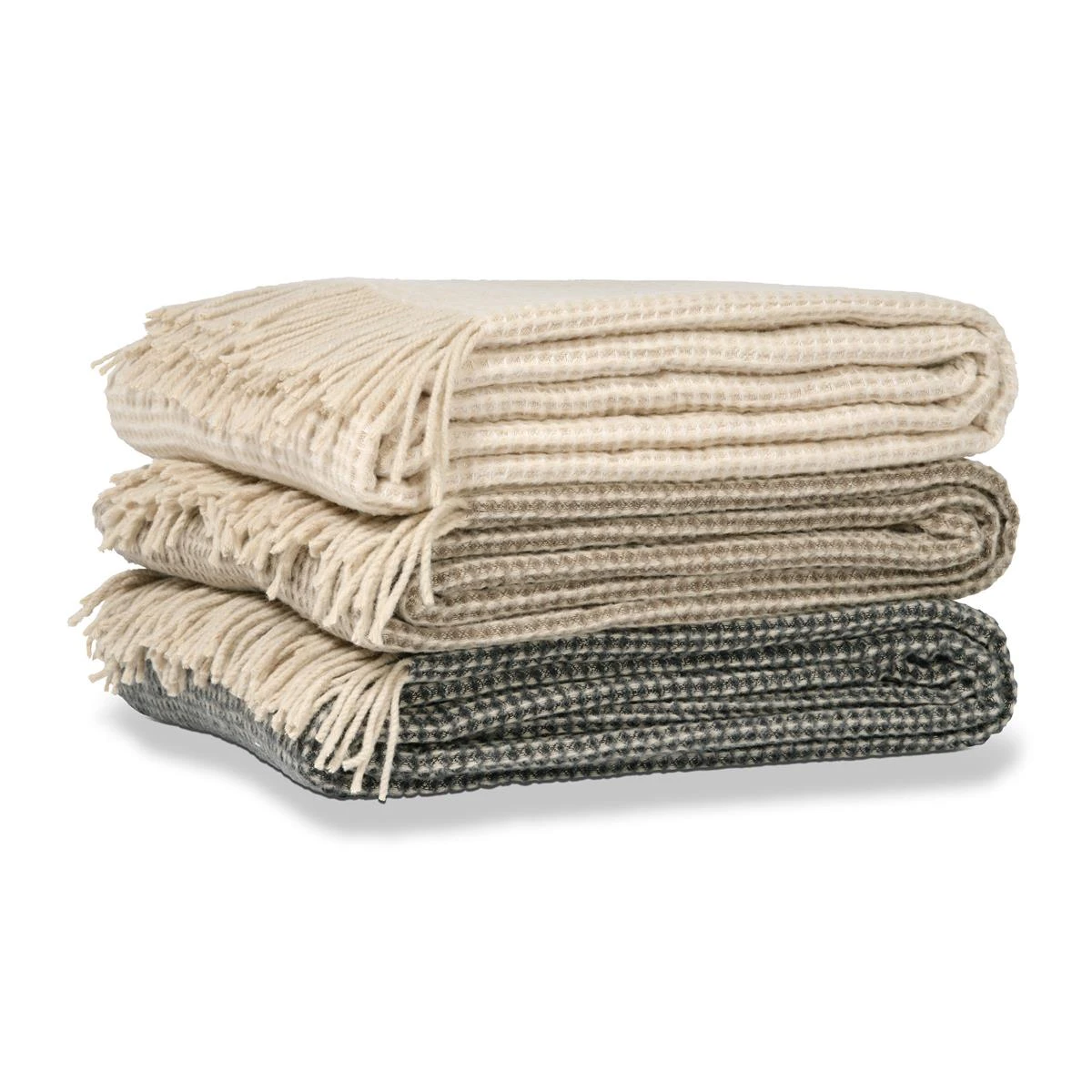 Vandyck HOME 95 Plaid 130 X 220 Cm - Anthracite 4 Vandyck HOME 95 Plaid 130 X 220 Cm - Anthracite - Afbeelding 2