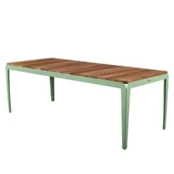 Meubels Voor Thuis 25 Weltevree | Bended Table Wood | Tuintafel Hout & Staal 90x220cm
