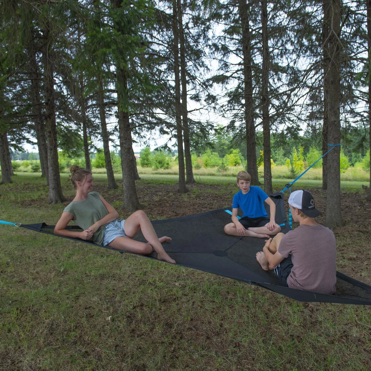 Vivere Elevate Hangmat XL - Blauw 7 Vivere Elevate Hangmat XL - Blauw - Afbeelding 5