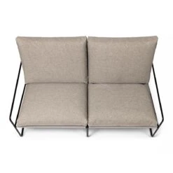 Ferm LIVING Desert 2-zitsbank Black Dolce - Dark Sand 15 Ferm LIVING Desert 2-zitsbank Black Dolce - Dark Sand -Meubels Voor Thuis 11005350