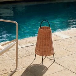 Ferm LIVING Porti Braided Tafellamp - Natural -Meubels Voor Thuis 11005527