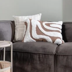 By FonQ Wave Sierkussen 40 X 60 Cm - Bruin 13 By FonQ Wave Sierkussen 40 X 60 Cm - Bruin -Meubels Voor Thuis 11005570