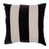 By FonQ Stripe Sierkussen 50 X 50 Cm - Zwart -Meubels Voor Thuis 11005586