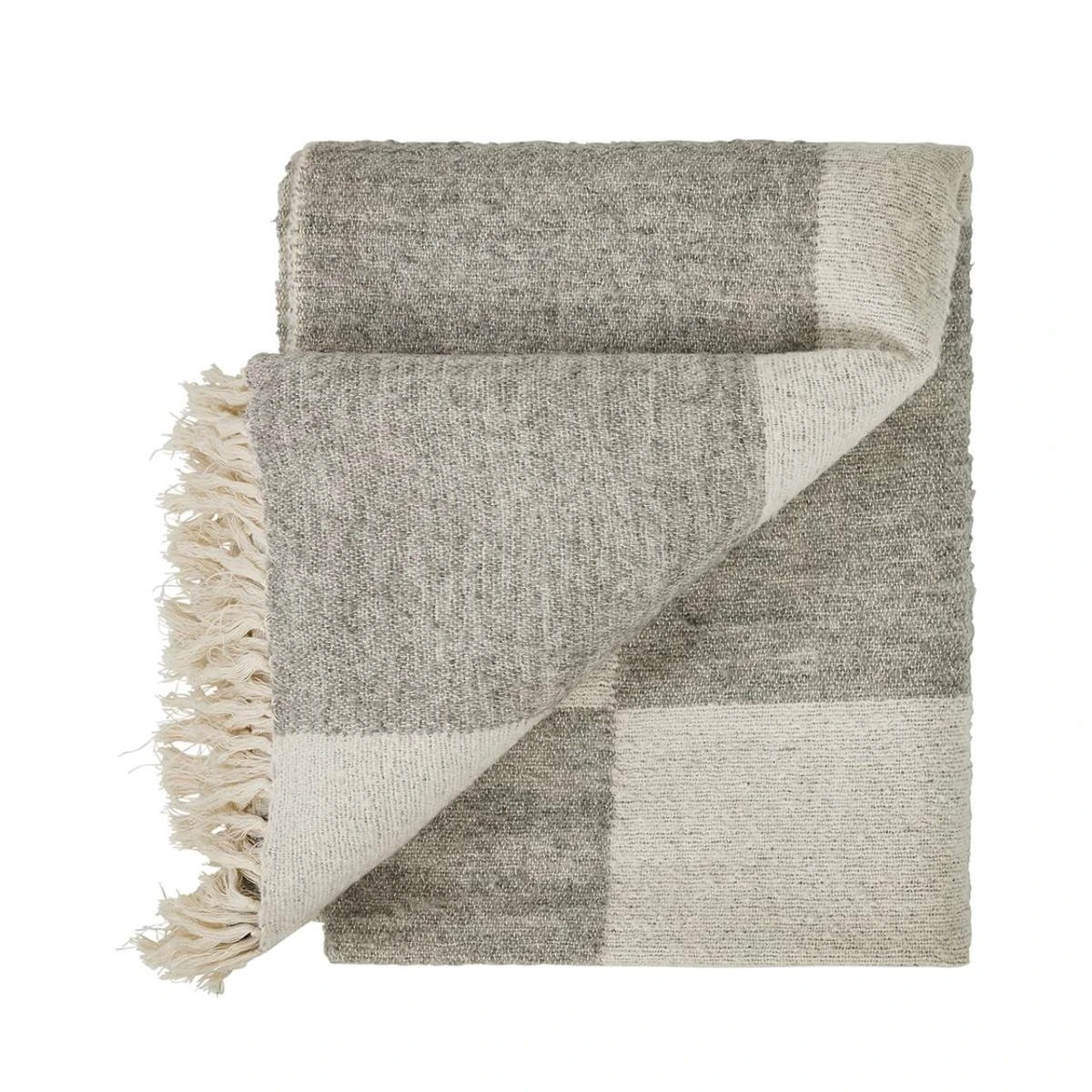 By FonQ Check Plaid 130 X 200 Cm - Lichtgrijs 3 By FonQ Check Plaid 130 X 200 Cm - Lichtgrijs