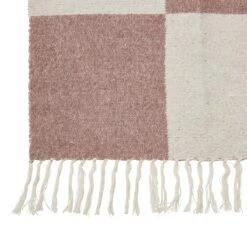 By FonQ Check Plaid 130 X 200 Cm - Roze -Meubels Voor Thuis 11005654