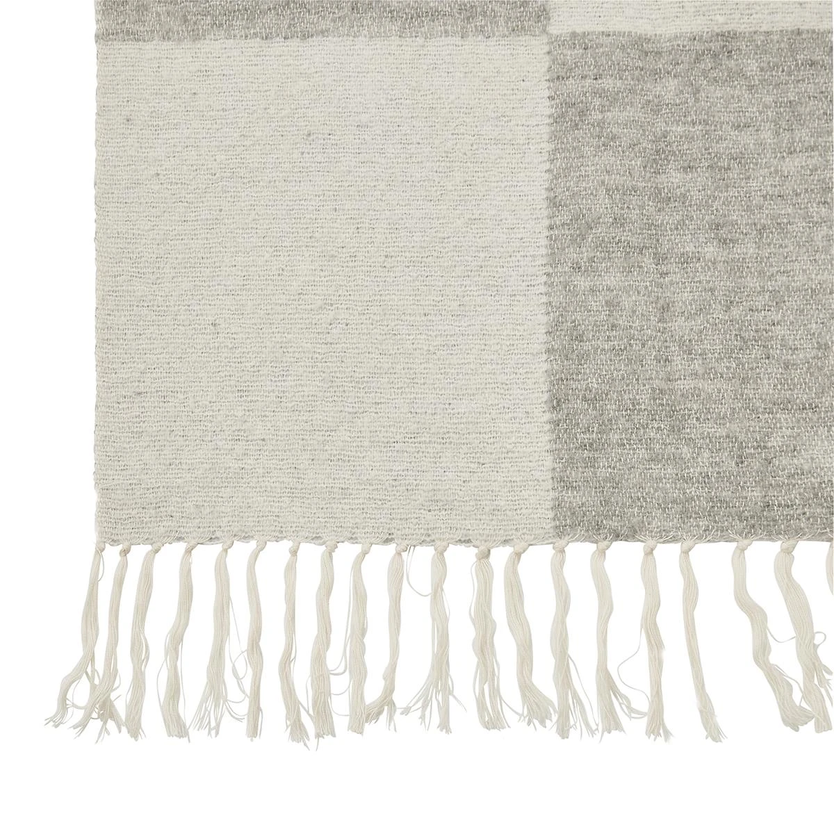 By FonQ Check Plaid 130 X 200 Cm - Lichtgrijs 7 By FonQ Check Plaid 130 X 200 Cm - Lichtgrijs - Afbeelding 5