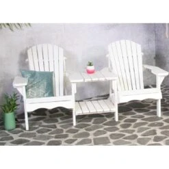 Sens-Line Tuinbank Romeo Duo Wit -Meubels Voor Thuis 11023322