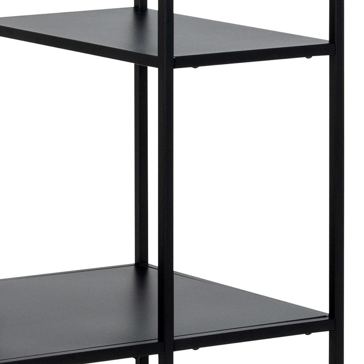 Lisomme Roy Metalen Kledingrek Zwart - 80 X 185 Cm 5 Lisomme Roy Metalen Kledingrek Zwart - 80 X 185 Cm - Afbeelding 3