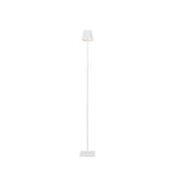 QAZQA Buiten Vloerlamp Wit Incl. LED En Dimmer Oplaadbaar - Jackson -Meubels Voor Thuis 11036559