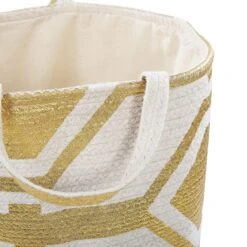 Beliani - HANWELLA - Mand - Wit - Katoen 12 Beliani - HANWELLA - Mand - Wit - Katoen -Meubels Voor Thuis 11037904