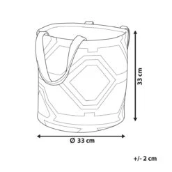 Beliani - HANWELLA - Mand - Wit - Katoen 17 Beliani - HANWELLA - Mand - Wit - Katoen -Meubels Voor Thuis 11037917