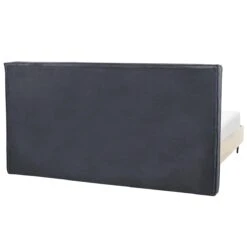 Beliani - IZERNORE - Bed - Donkergrijs - 180 X 200 Cm - Stof -Meubels Voor Thuis 11045144