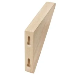 QUVIO Wandhaakje Driehoek - Hout - Set Van 6 -Meubels Voor Thuis 11048013