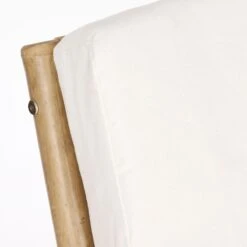 Mica Decorations Tropical Loungebank - L120 Cm - Bamboe - Lichtbruin -Meubels Voor Thuis 11050257