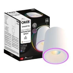 Calex Smart Halo Opbouwspot Wit - RGB En CCT 10 Calex Smart Halo Opbouwspot Wit - RGB En CCT -Meubels Voor Thuis 11055183