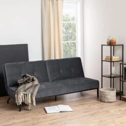 Lisomme Mika 2 Zits Bank Donkergrijs 10 Lisomme Mika 2 Zits Bank Donkergrijs -Meubels Voor Thuis 11056487