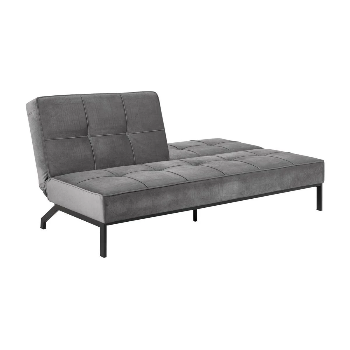 Lisomme Mika 2 Zits Bank Donkergrijs 6 Lisomme Mika 2 Zits Bank Donkergrijs - Afbeelding 4