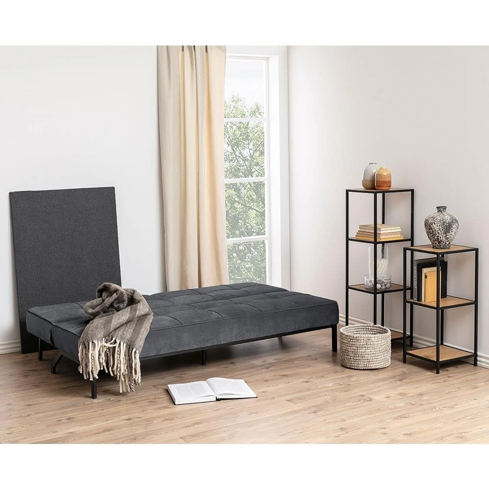 Lisomme Mika 2 Zits Bank Donkergrijs 8 Lisomme Mika 2 Zits Bank Donkergrijs - Afbeelding 6