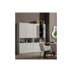 WOOOD Exclusive Finca Opbergkast - Grenenhout - Mist - 210x110x40 -Meubels Voor Thuis 11062460