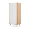 Gazzda Ena Wardrobe Houten Garderobekast Whitewash - 90 X 200 Cm -Meubels Voor Thuis 11063823