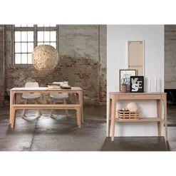 Olivine Flo Houten Eetkamerbank - 140 Cm -Meubels Voor Thuis 11065060