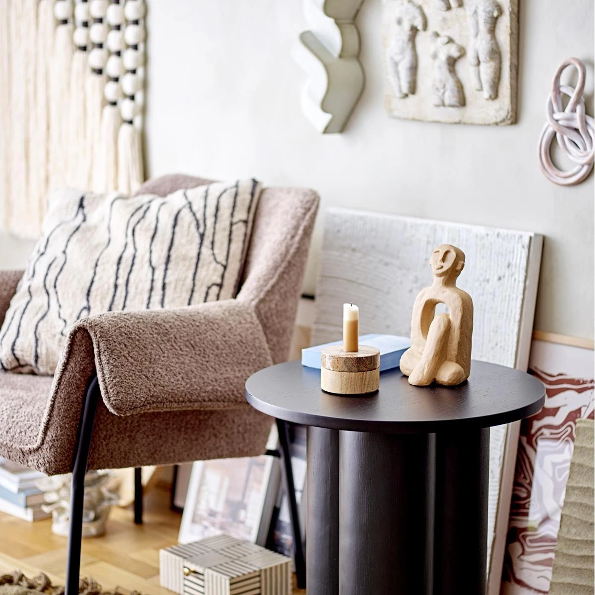 Bloomingville Cane Ornament - 21 X 13 X 12 Cm - Naturel 5 Bloomingville Cane Ornament - 21 X 13 X 12 Cm - Naturel - Afbeelding 3