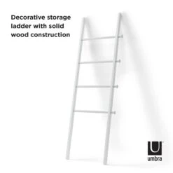 Umbra Leana Ladder H 152 - Wit -Meubels Voor Thuis 11068334