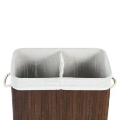 Beliani - KANDY - Mand - Donkere Houtkleur - Bamboehout -Meubels Voor Thuis 11068923