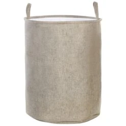 Beliani - SAMTI - Manden Set Van 2 - Beige - Polyester -Meubels Voor Thuis 11068975