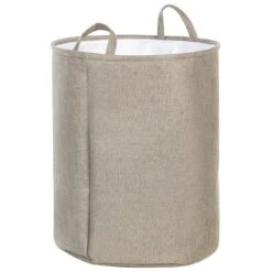 Beliani - SAMTI - Manden Set Van 2 - Beige - Polyester -Meubels Voor Thuis 11068989