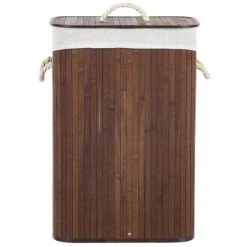 Beliani - KOMARI - Mand - Donkere Houtkleur - Bamboehout -Meubels Voor Thuis 11069020