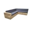 Wood4you - Loungeset 1 Steigerhout 250x200 Cm - GL-vorm- Incl Kussens 1 Wood4you - Loungeset 1 Steigerhout 250x200 Cm - GL-vorm- Incl Kussens -Meubels Voor Thuis 11070932