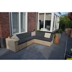 Wood4you - Loungeset 1 Steigerhout 250x200 Cm - GL-vorm- Incl Kussens 11 Wood4you - Loungeset 1 Steigerhout 250x200 Cm - GL-vorm- Incl Kussens -Meubels Voor Thuis 11070938