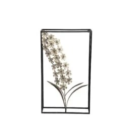 PTMD Zadder Droogbloem Object - 30 X 9 X 51 Cm - Metaal - Goud