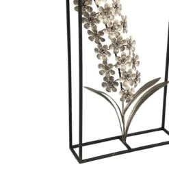 PTMD Zadder Droogbloem Object - 30 X 9 X 51 Cm - Metaal - Goud -Meubels Voor Thuis 11071616