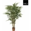Mica Decorations Bamboo Kunstplant - 75x75x150 Cm - Polyester - Groen