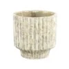 PTMD Gabriel Bloempot - 30x30x30 Cm - Cement - Creme -Meubels Voor Thuis 11072519