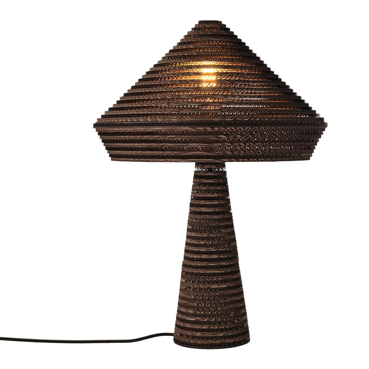 Villa Collection Alk Tafellamp - Bruin 3 Villa Collection Alk Tafellamp - Bruin