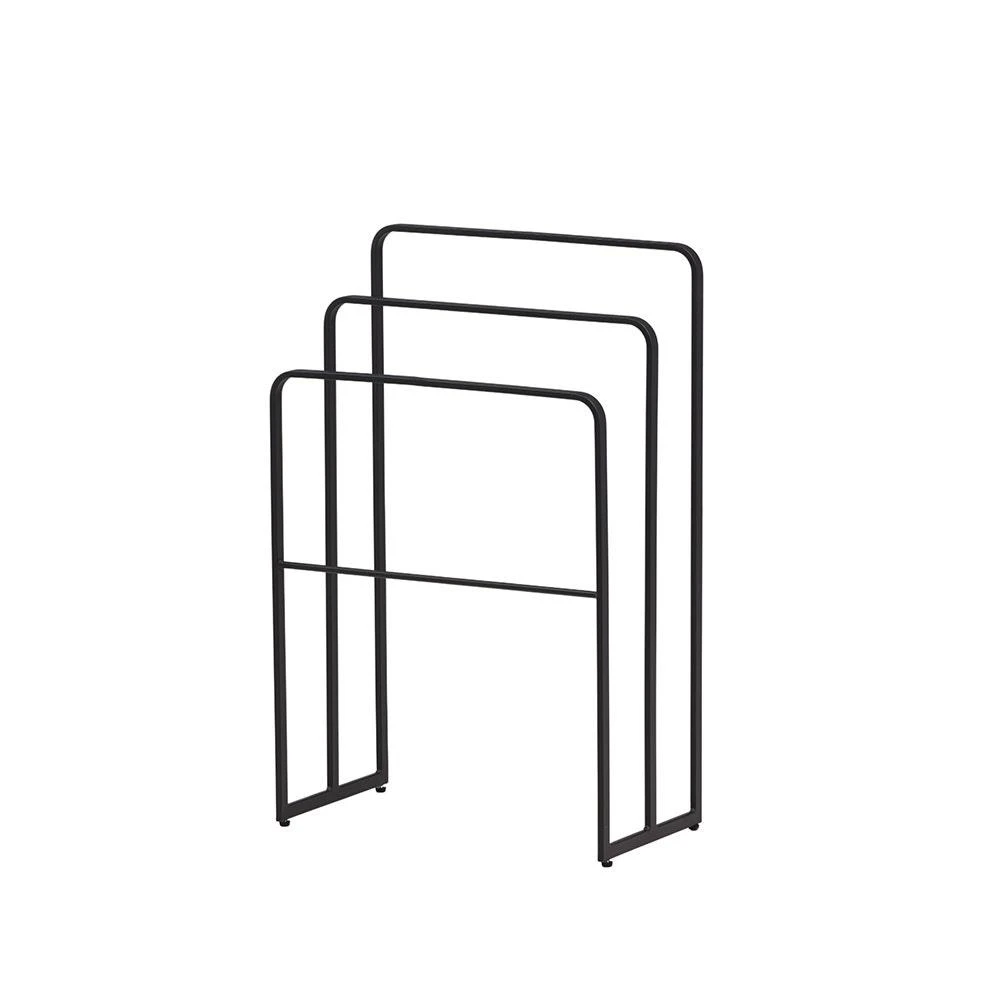Nest Living Foss Metalen Handdoekrek Zwart - 54 X 84 Cm 3 Nest Living Foss Metalen Handdoekrek Zwart - 54 X 84 Cm