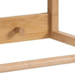 Lisomme Jort Bamboe Wandkapstok Naturel - 80 X 30 Cm -Meubels Voor Thuis 11081948