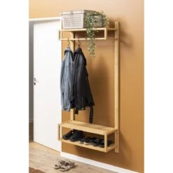 Lisomme Jort Bamboe Kledingrek Naturel - 80 X 170 Cm 15 Lisomme Jort Bamboe Kledingrek Naturel - 80 X 170 Cm -Meubels Voor Thuis 11081956