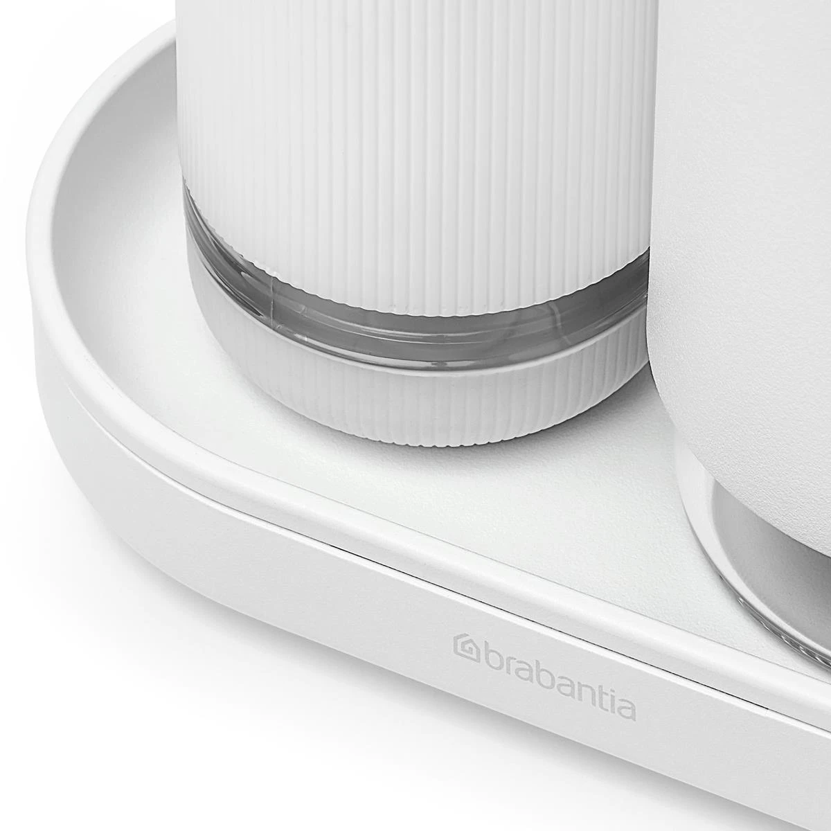 Brabantia SinkStyle Zeepdispenser Set - Mineral Fresh White 8 Brabantia SinkStyle Zeepdispenser Set - Mineral Fresh White - Afbeelding 6
