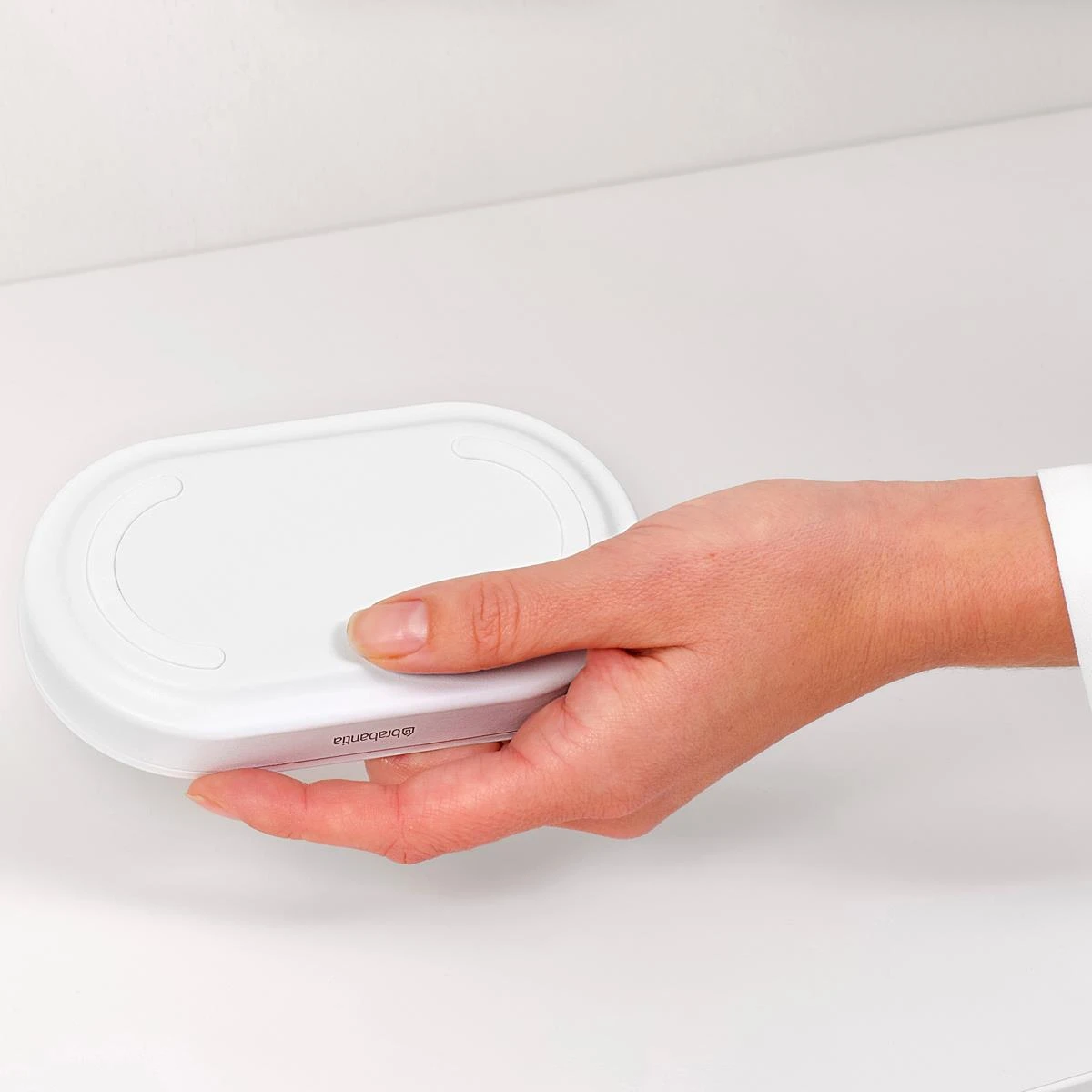 Brabantia SinkStyle Zeepdispenser Set - Mineral Fresh White 6 Brabantia SinkStyle Zeepdispenser Set - Mineral Fresh White - Afbeelding 4